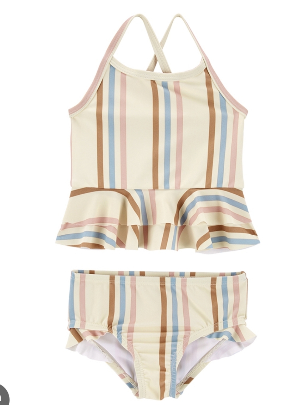 Carters Striped Toddler Tankini
